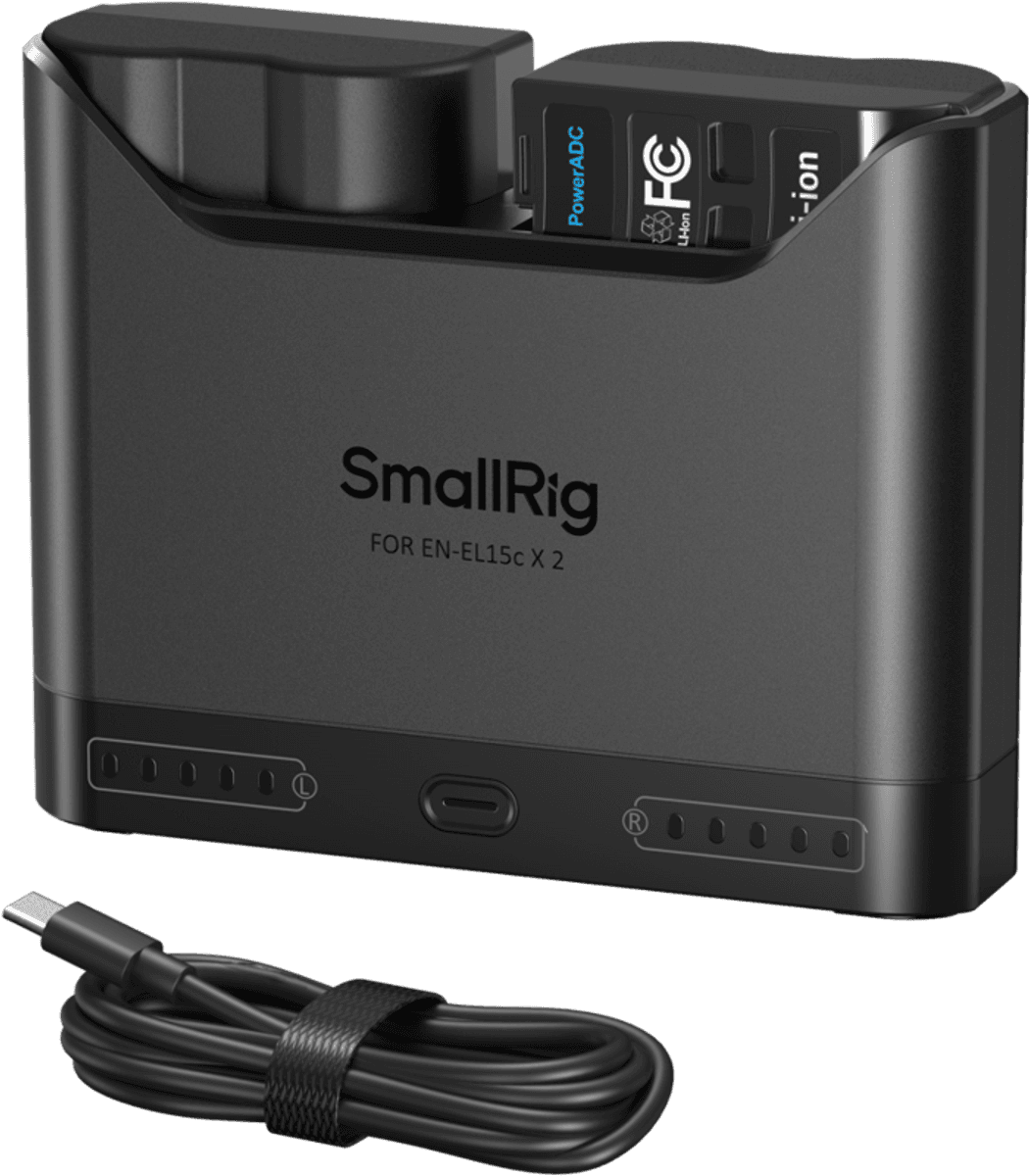 SmallRig 5486 Turbo Charging Kit for EN-EL15c Camera Batteries