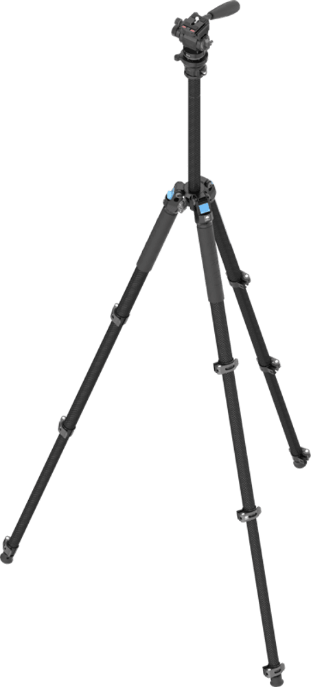 Sirui Carbon Fiber Tripod kit L-224F + KV-5