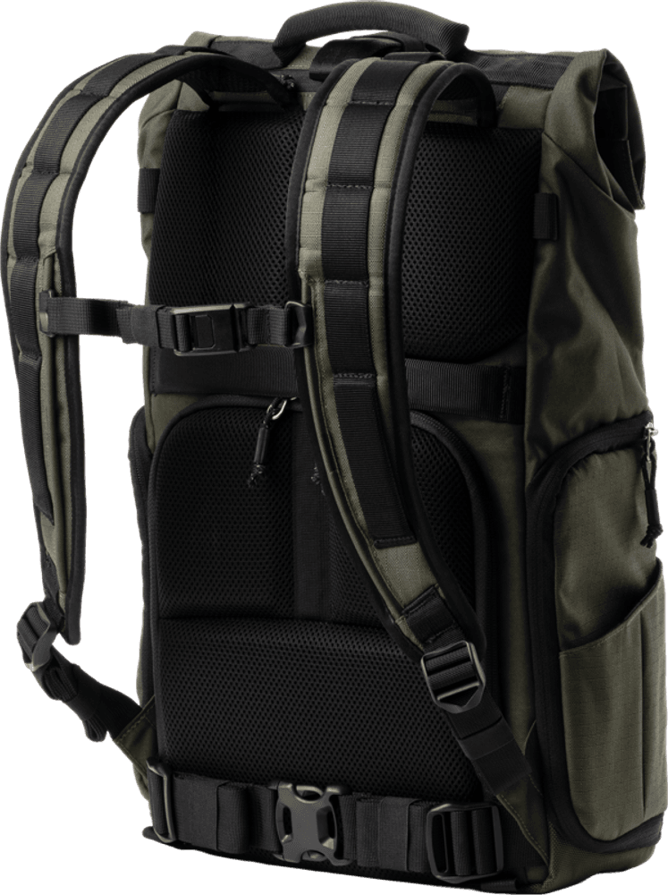 Think Tank FocusPoint 30L I Hybrid RollTop Backpack I Greenway
