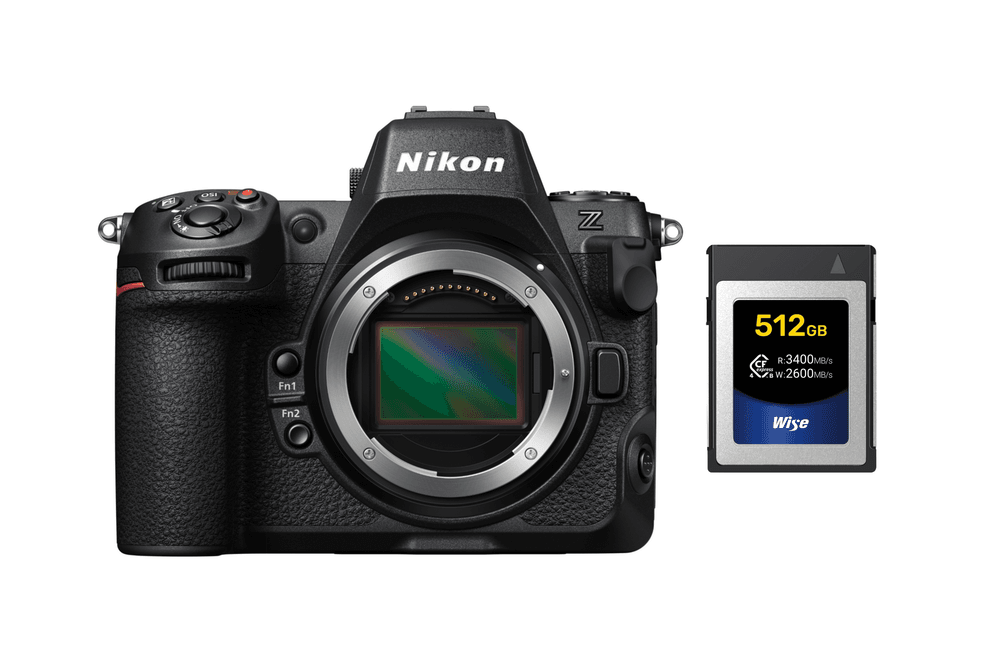 Nikon Z8  + Wise CFexpress type B 512gb