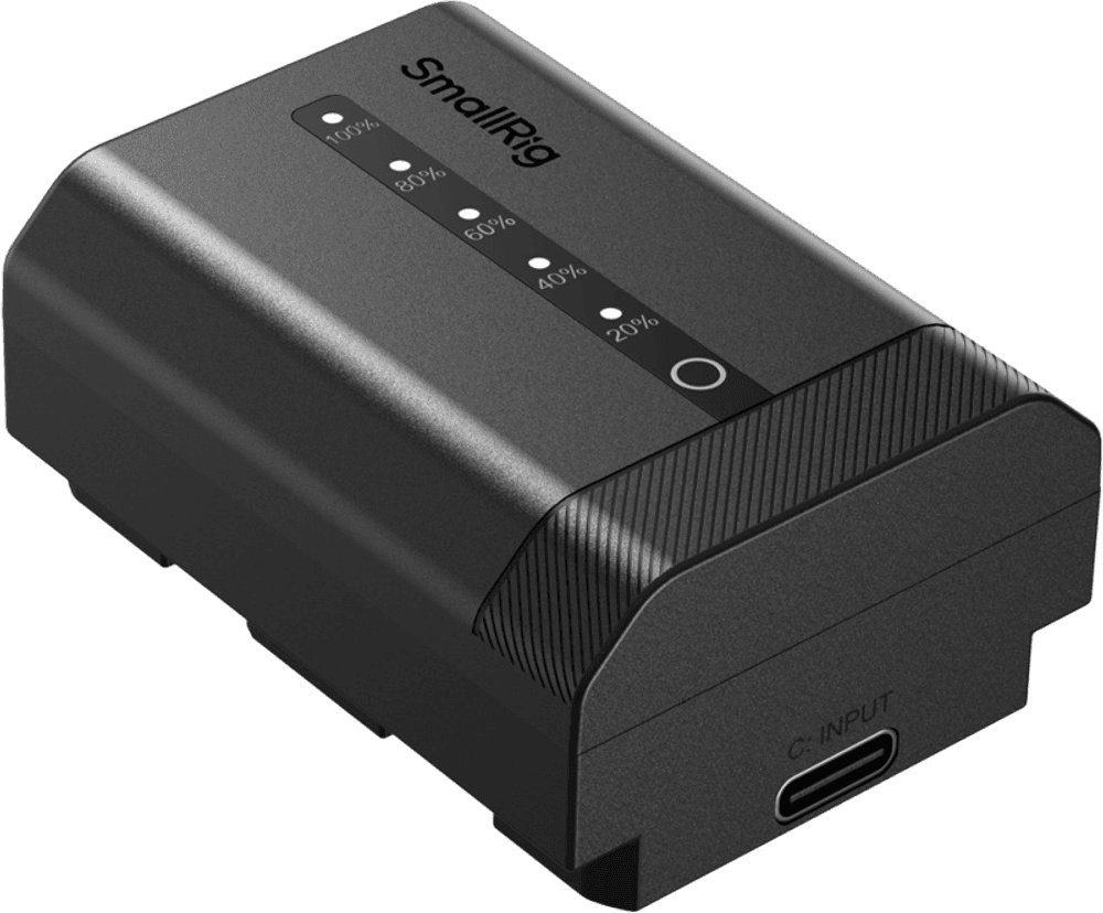 SmallRig 5297 USB-C Camera Battery with Power Display for Sony NP-FZ100