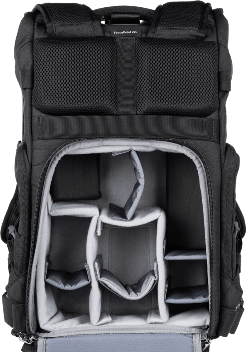 Think Tank FocusPoint 22L I Hybrid RollTop Backpack I Golden Hour