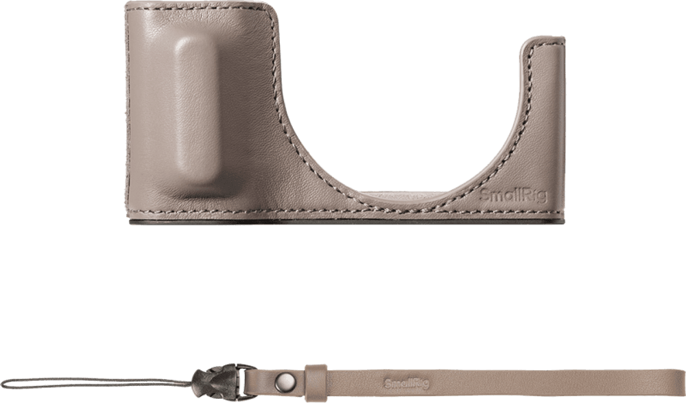 SmallRig 5677 Leather Case Kit for RICOH GR IV / GR III / GR IIIx / GR III HDF / GR IIIx HDF (Grey)