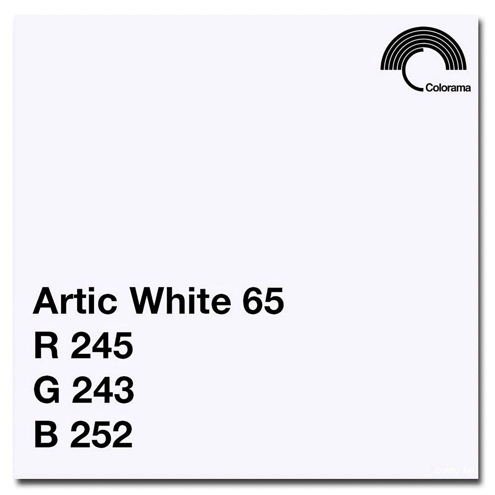 Colorama Bakgrunnspapir 1,35m x 11m Arctic White