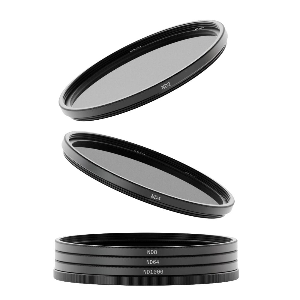 Urth 55mm ND2, ND4, ND8, ND64, ND1000 Lens Filter Kit (Plus+)