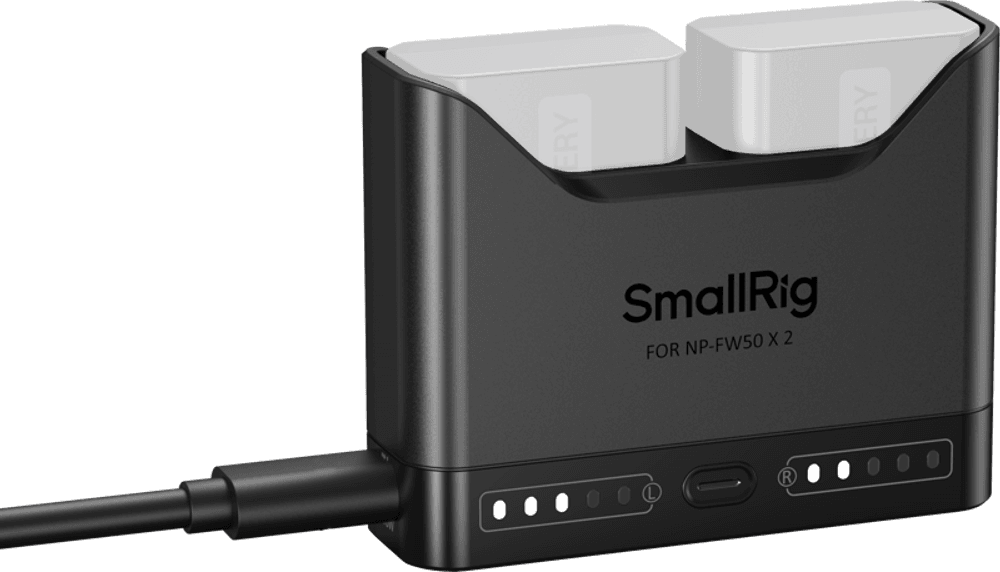 SmallRig 5493 Camera Battery Charger for NP-FW50