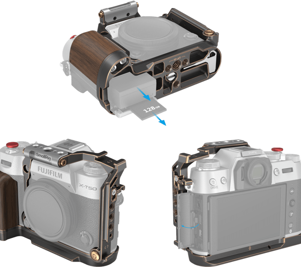 SmallRig 4714 Retro Cage for FUJIFILM X-T50
