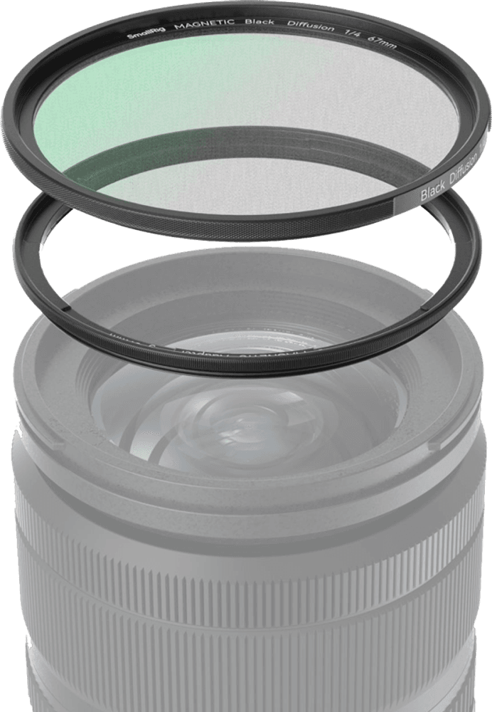 SmallRig 4724 VND-filtersett ND2-ND32 (1-5 stopp) med M-mount-filteradapter 67 mm