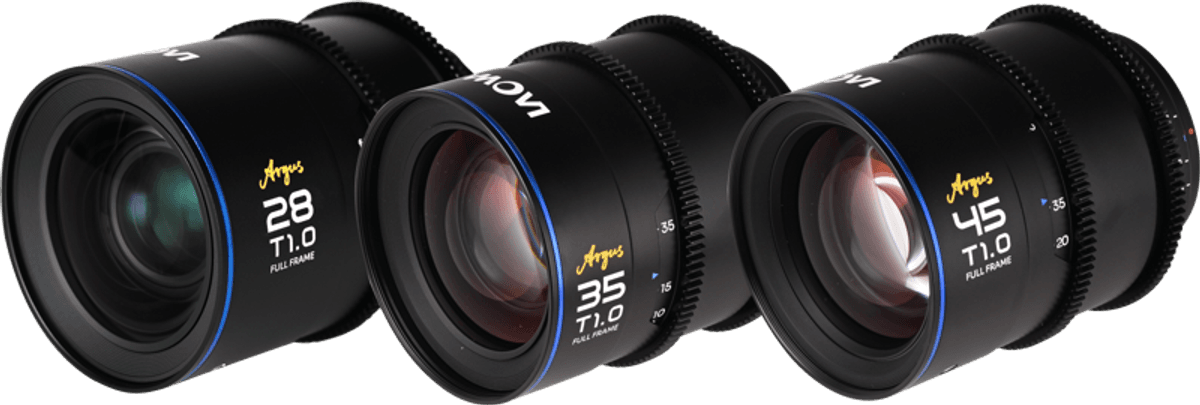 Laowa  Argus FF Cine 3-Lens Bundle (28mm,35mm,45mm