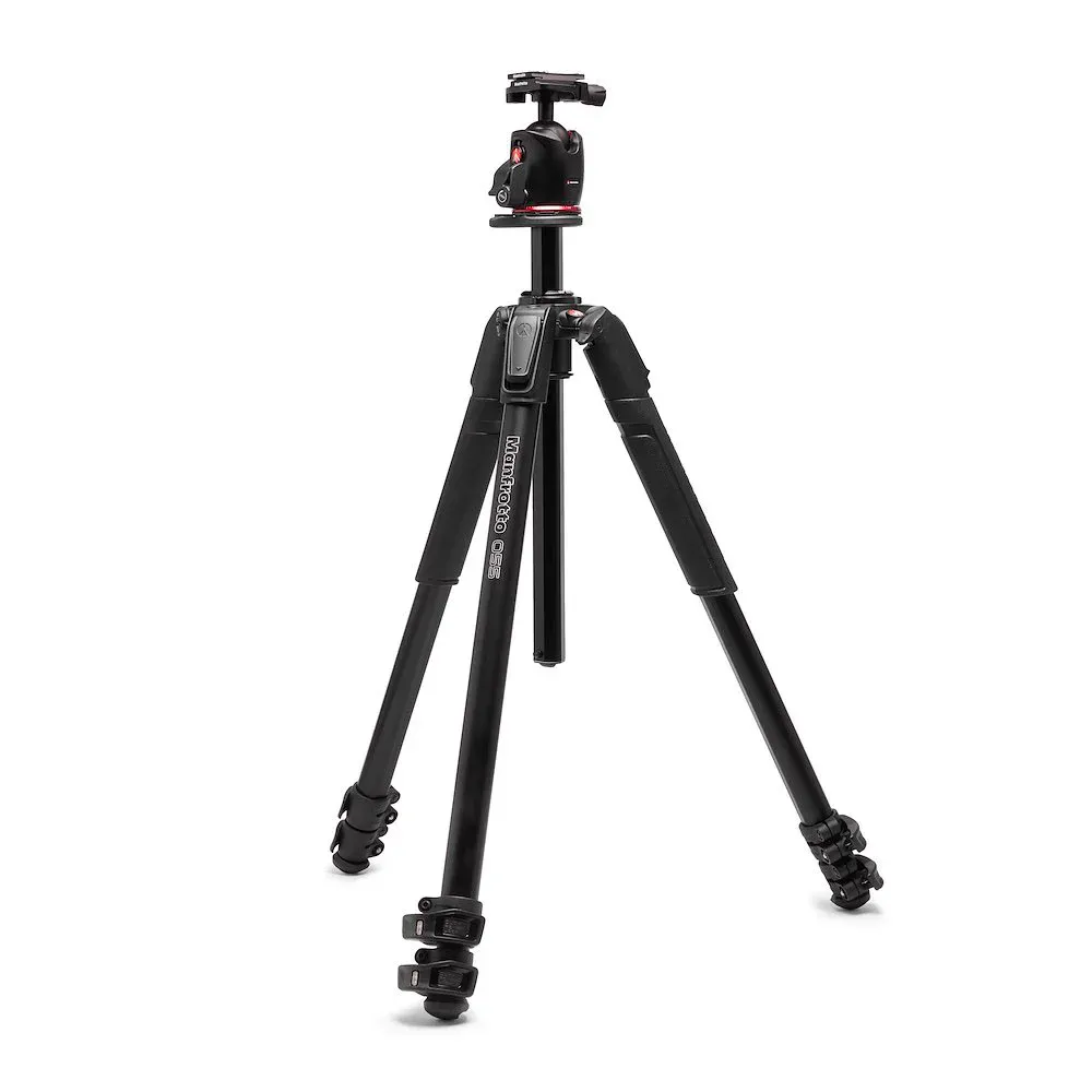 Manfrotto Stativsett Foto MT055XPRO3 + MHXPRO-BHQ6T