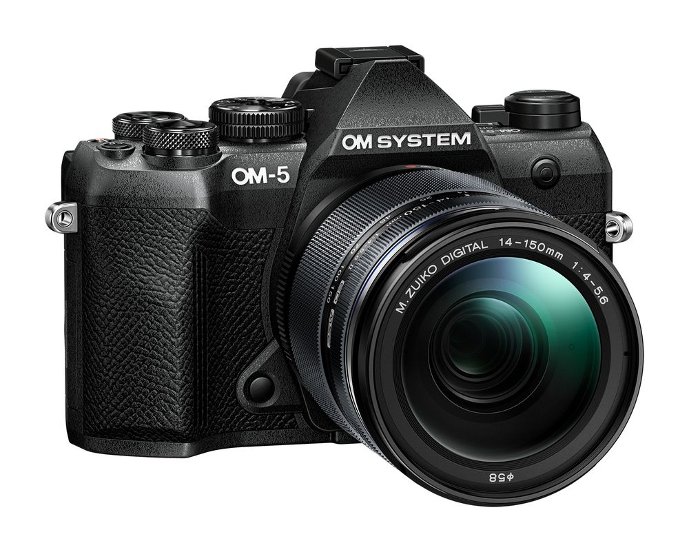 OM System OM-5 Mark II 14-150mm f4.0-5.6 II Sort
