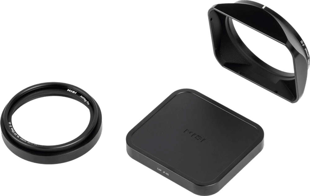 NiSi JetMag Pro Lens Hood, Uv Filter & Cap for Fuji X100 Series Black
