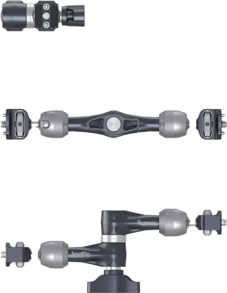 SmallRig  4194 Magic Arm wit Rosette Gear 7