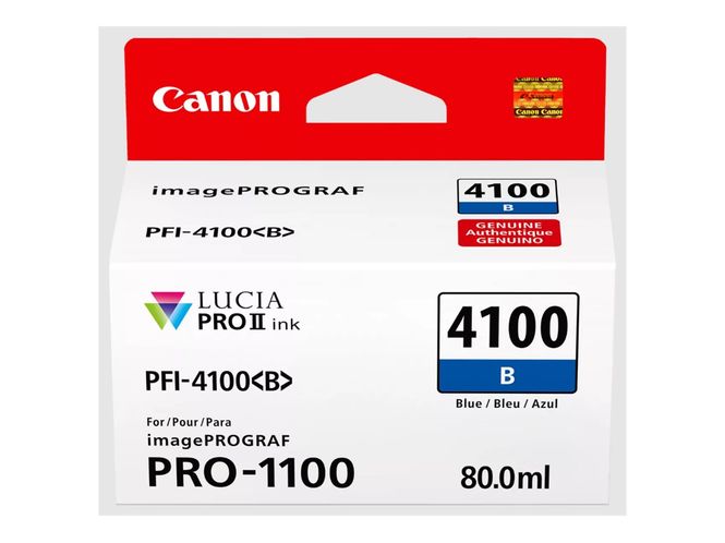 Hovedbilde Canon PFI-4100 Blue tank