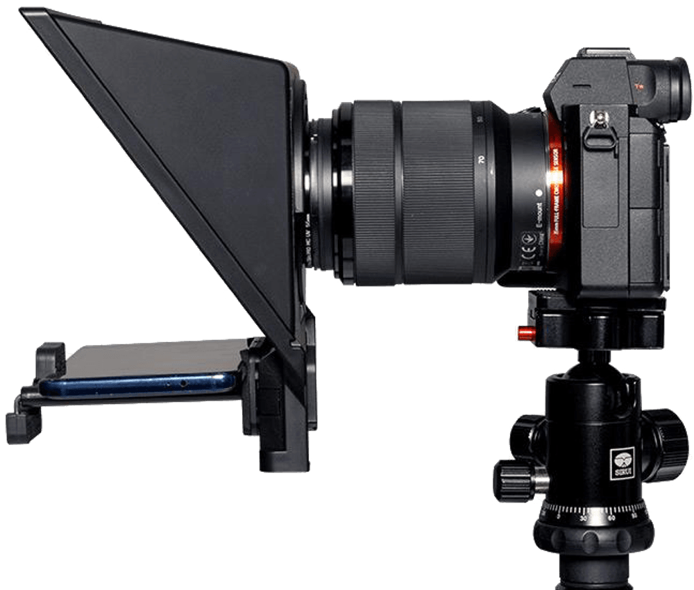 Feelworld  TP2A Portable Teleprompter for Smartphone & DSLR